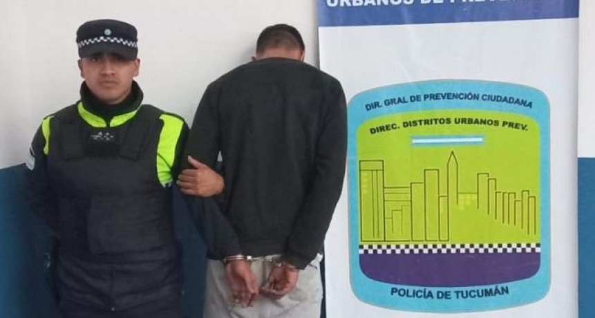 Rescataron a una mujer que estaba siendo golpeada por su pareja