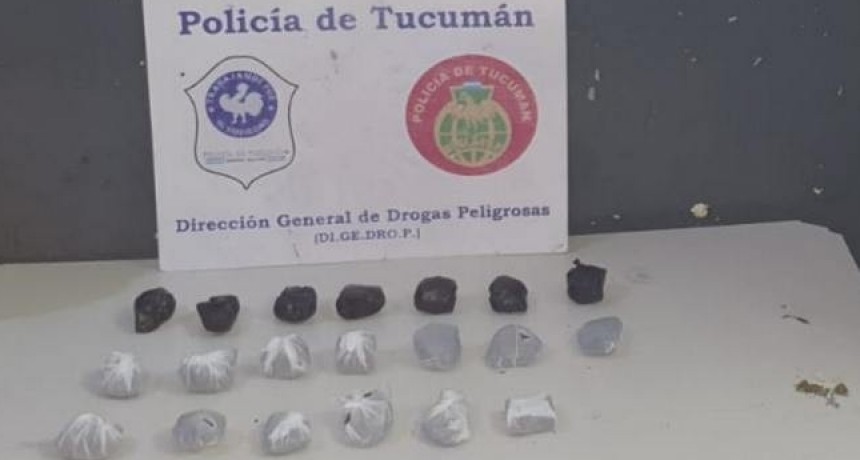 Villa Urquiza: Fue aprehendida con más de 300 dosis de drogas