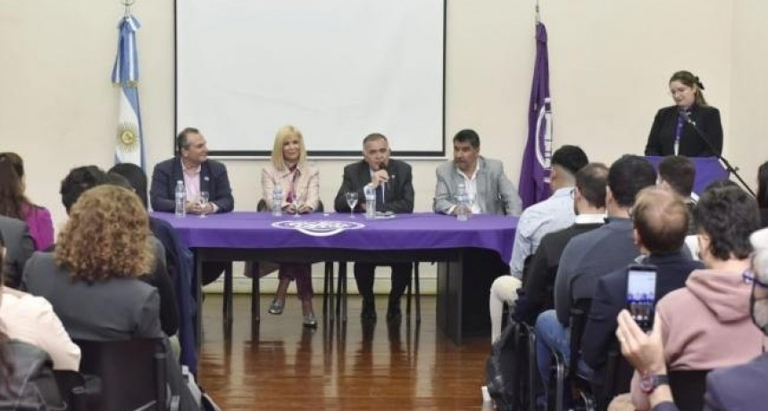 Jaldo y Acevedo participaron de un conversatorio con alumnos de la Universidad San Pablo T