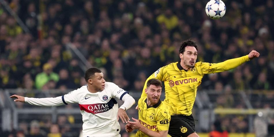 Champions Leagues: Borussia Dortmund venció a PSG y se adelantó en la semifinal