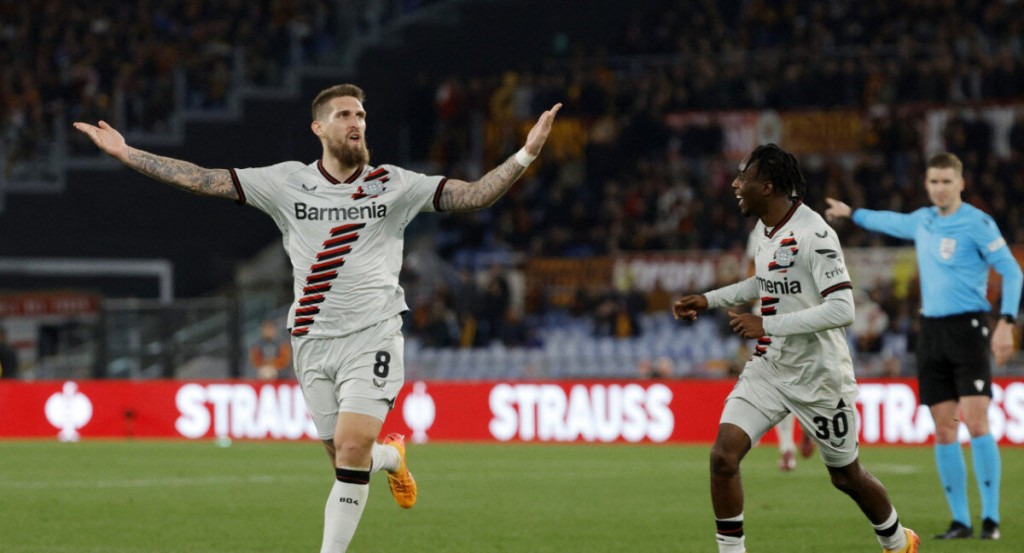 Roma perdió ante el invicto Bayer Leverkusen