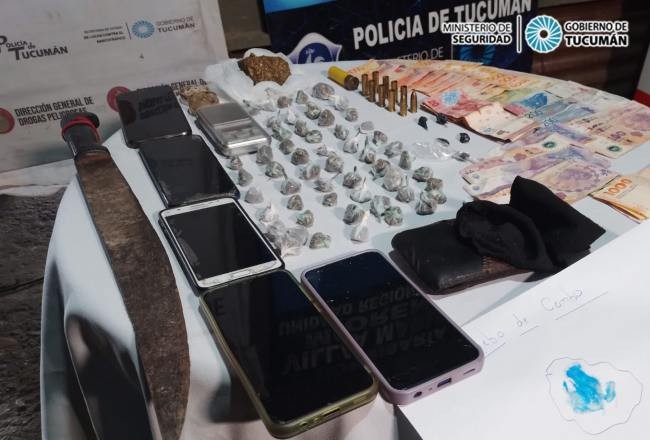Desarticulan un kiosco de drogas en Villa Mariano Moreno