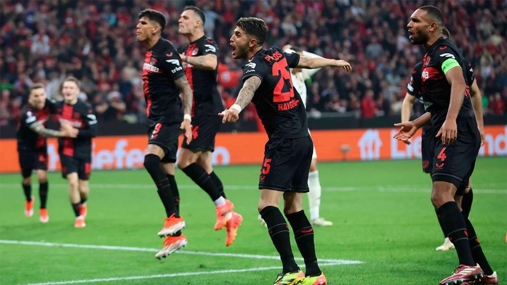 Bayer Leverkusen de Exequiel Palacios está en la final de la Europa League
