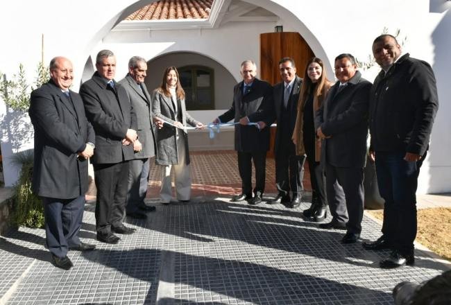 Quedó inaugurada la ampliación y remodelación del Juzgado de Paz de Amaicha del Valle