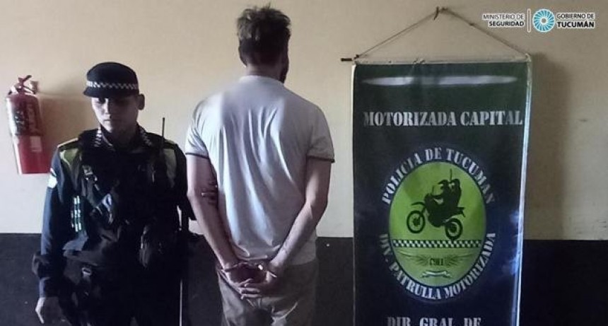 Lo denunció por agresión y descubrió que tenía antecedentes por violencia