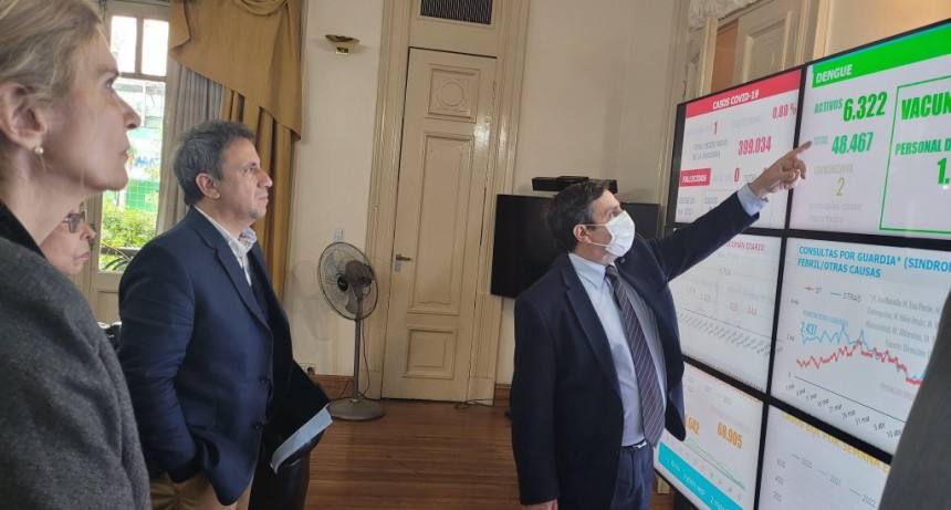 Elías de Pérez y Seleme analizaron junto al Ministro de Salud la propuesta de una ONG para combatir el dengue