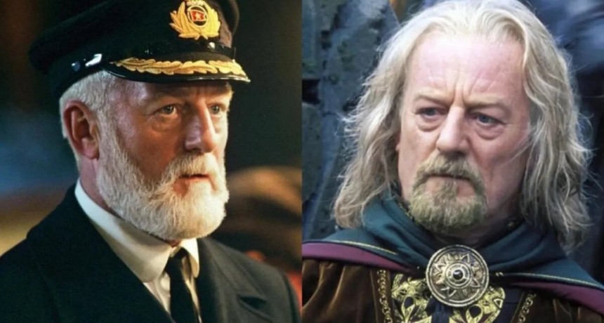 Murió Bernard Hill, actor de Titanic y El señor de los anillos