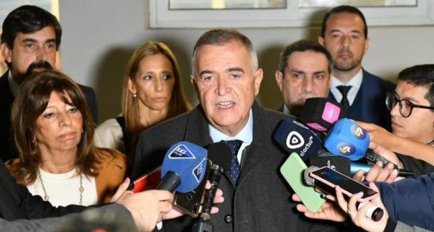 “Al país se lo saca adelante trabajando”, dijo Jaldo respecto al paro de la CGT