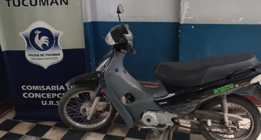 Secuestran una moto que fue robada y luego vendida dos veces