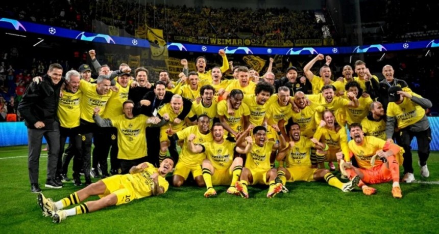 Borussia Dortmund es el primer finalista de la Champions League