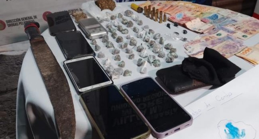 Desarticulan un kiosco de drogas en Villa Mariano Moreno