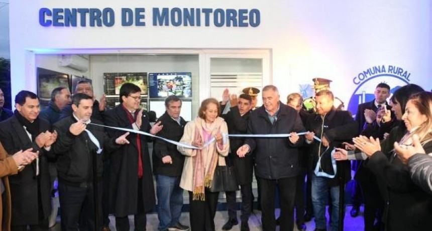 Jaldo inauguró un centro de monitoreo, obras en San Pablo y entregó motos a comunas