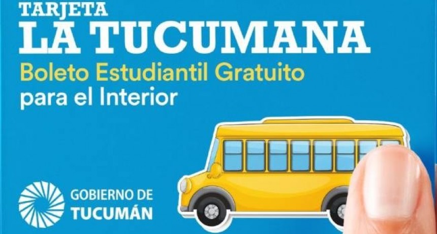 El 31 de mayo cierran inscripciones para el Boleto Estudiantil Gratuito del Interior