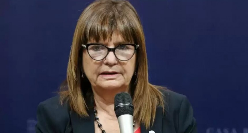 Bullrich: “Acudimos a los misioneros, donde no esté la Policía, vamos a estar”