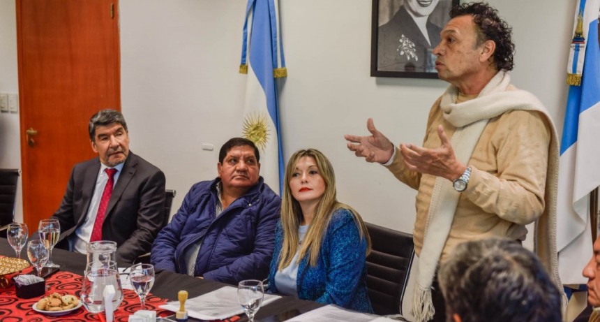Legislatura: el Vicegobernador recibió a emprendedores