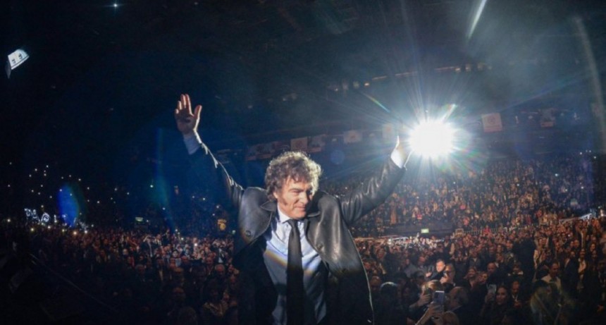 10 frases destacadas y el discurso de Javier Milei en el Luna Park