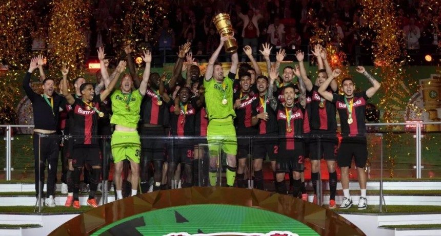 Bayer Leverkusen obtuvo la Copa de Alemania