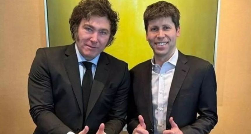 Milei habló en San Francisco con el líder de ChatGTP sobre las posibilidades de Argentina para desarrollar IA