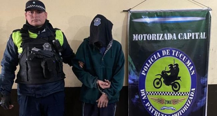 Robó en una vivienda, intentó escapar y lo atraparon