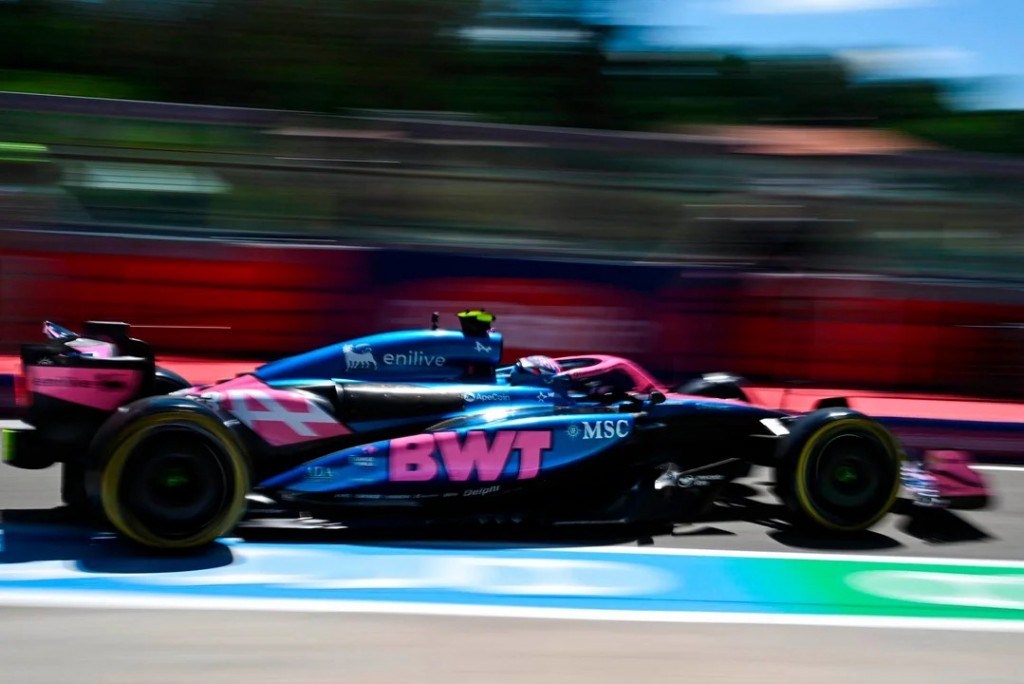 De 17° a 13°: Colapinto escala posiciones en su debut con Alpine en Imola