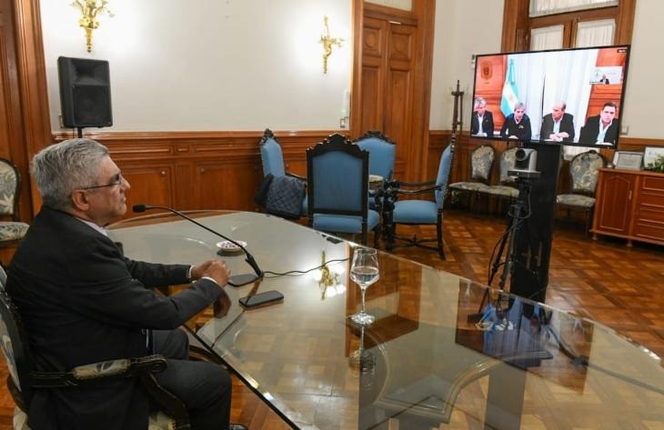 Abad representó a Tucumán en reunión clave por el plan de dólares 