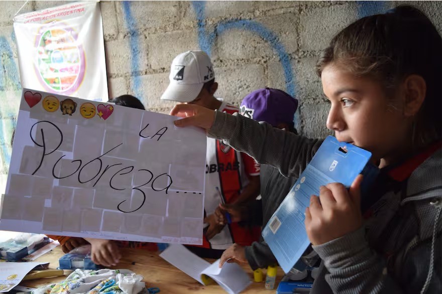 Unicef destaca reducción de pobreza infantil en Argentina