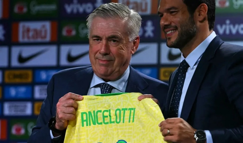 La FIFA investiga a Brasil por pago irregular en contratación de Ancelotti