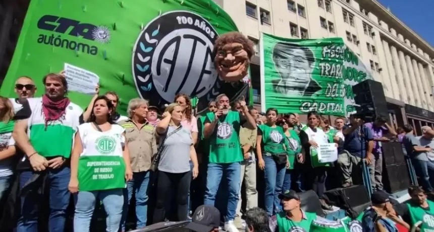 ATE anuncia paro nacional contra el acuerdo con el FMI y la pérdida salarial