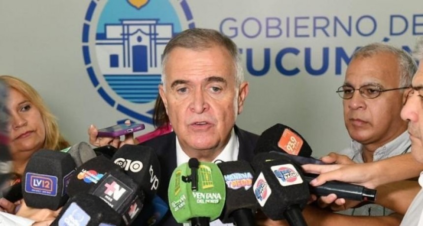 Jaldo asegura que Tucumán sostiene su plan de obras con superávit fiscal: 