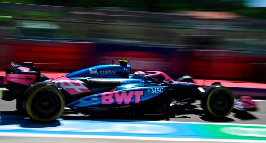 De 17° a 13°: Colapinto escala posiciones en su debut con Alpine en Imola