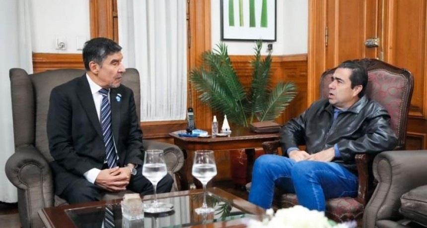 Tras su licencia, Acevedo se reunió con Mansilla para coordinar respuestas a la coyuntura provincial