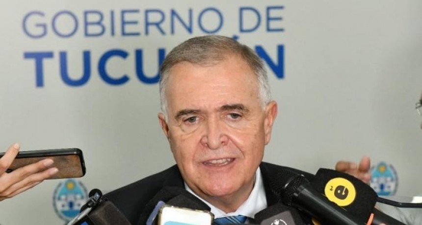 Jaldo destaca reducción de delitos en Tucumán