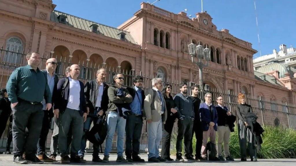 Casa Rosada reabre la Sala de Periodistas tras 10 d&iacute;as: vuelven las conferencias de prensa