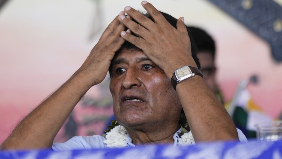Tribunal de Tarija declara en rebeld&iacute;a a Evo Morales por trata agravada y emite orden de captura