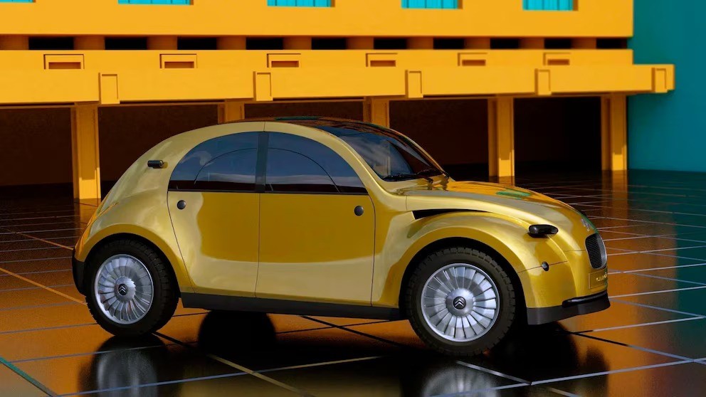 Citroen prepara el regreso del m&iacute;tico 2CV en versi&oacute;n el&eacute;ctrica para competir con el Renault Twingo por menos de 15.000 euros