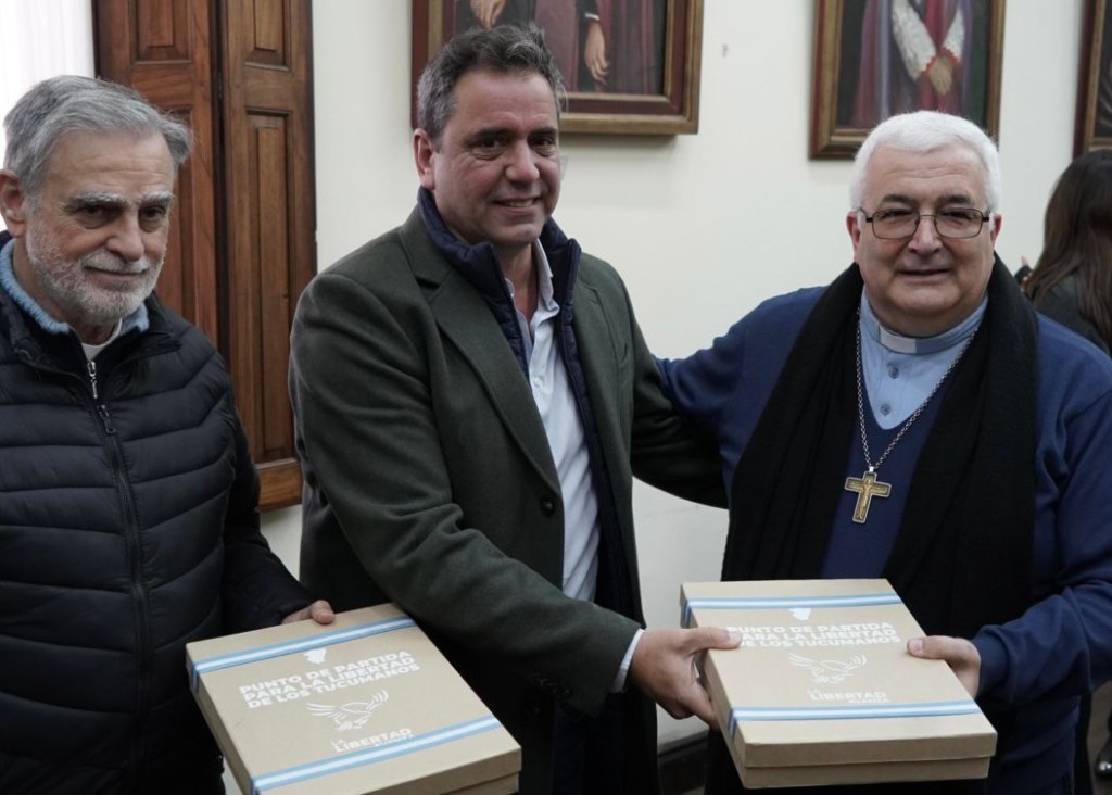 Catal&aacute;n se reuni&oacute; con el arzobispo S&aacute;nchez y hablaron sobre la actualidad de la provincia