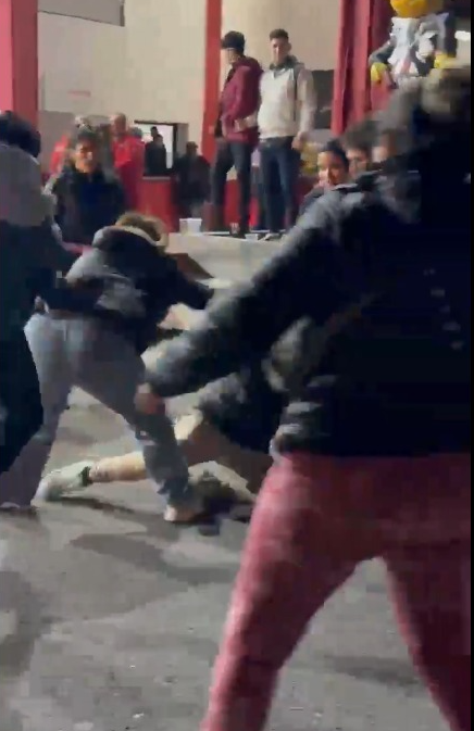 Tensi&oacute;n y peleas en el play&oacute;n de La Ciudadela luego de la ca&iacute;da de San Mart&iacute;n ante Atlanta
