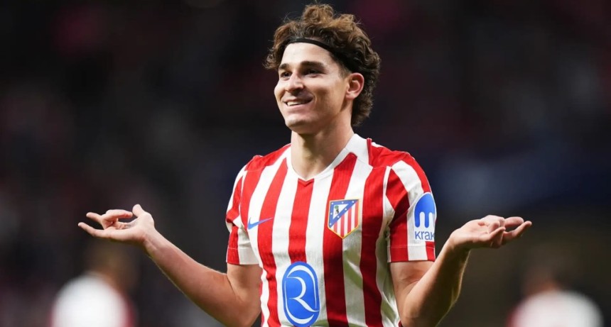 Juli&aacute;n &Aacute;lvarez, en la mira del PSG: el campe&oacute;n de Europa ofrece 10 millones por temporada y Luis Enrique lo quiere como figura
