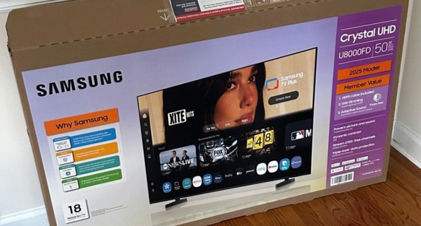 Dua Lipa demand&oacute; a Samsung por el uso no autorizado de su imagen en cajas de televisores