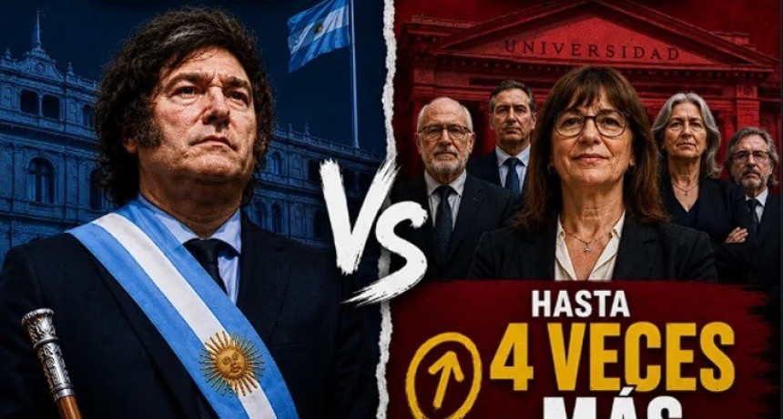 Milei compar&oacute; su sueldo con el de los rectores: &ldquo;Cobran hasta cuatro veces m&aacute;s, $18 millones por mes&rdquo;