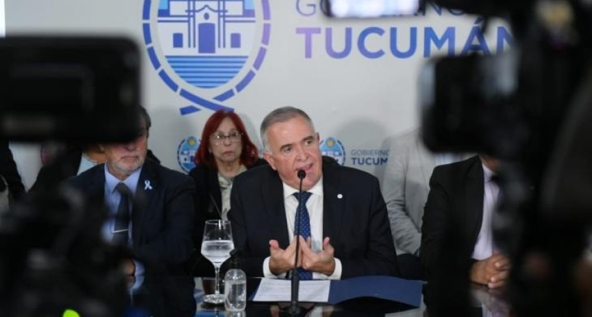 Tucum&aacute;n perder&aacute; $18.000 millones por el recorte nacional: Jaldo advierte da&ntilde;os en salud, educaci&oacute;n y acci&oacute;n social