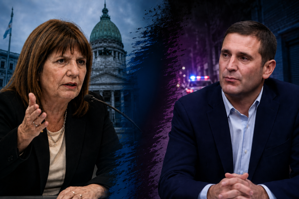 Patricia Bullrich destac&oacute; avances en seguridad en Tucum&aacute;n y Federico Pelli sali&oacute; a rsponderle