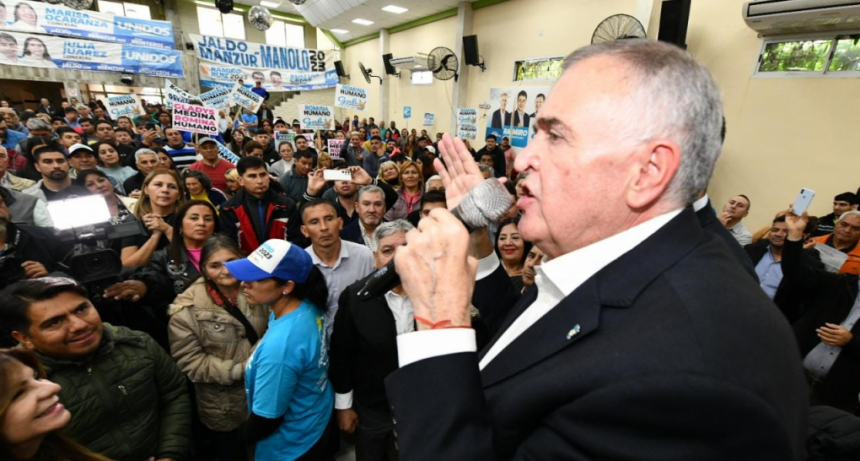 Jaldo en Bella Vista: "Vemos un peronismo movilizado, esperando ir a votar"