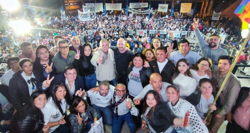 En Central Córdoba, Pueblo Unido respaldó a Jaldo y Acevedo