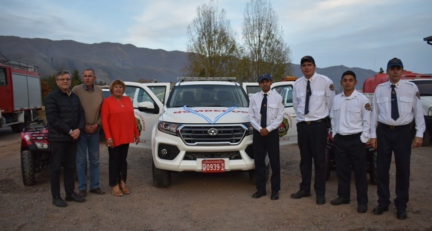 Nuevos vehículos para los bomberos voluntarios de Tafí del Valle
