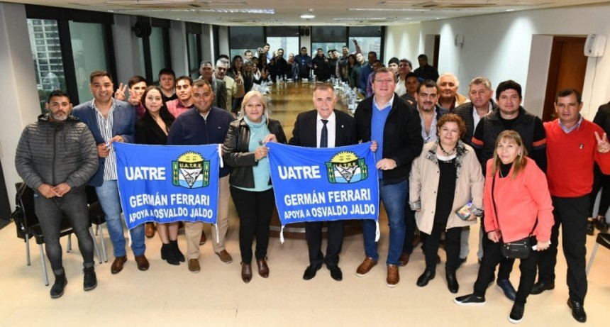 UATRE brindó su apoyo a Jaldo y Acevedo