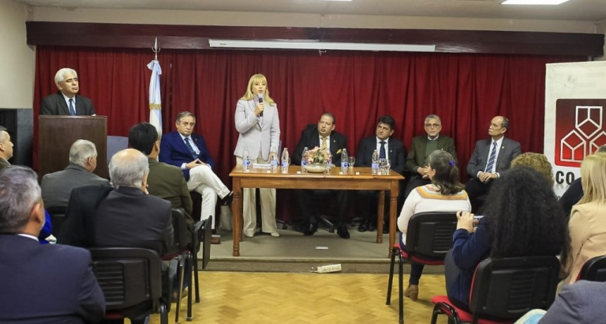 Rossana Chahla destacó la importancia de los ingenieros tucumanos para su futura gestión en la Capital