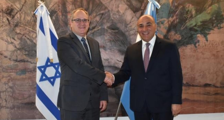 Manzur se reunió con el Embajador de Israel en Argentina