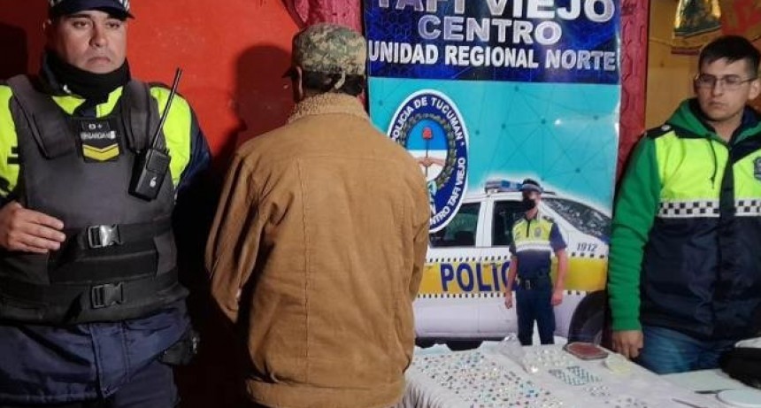 Aprehenden a un hombre y secuestran más de 200 “ravioles” de pasta base de cocaína