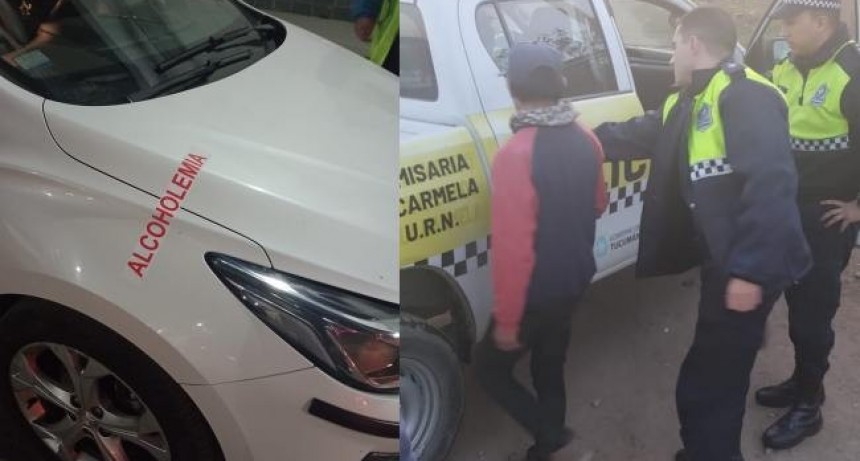 Vehículos fueron retenidos por alcoholemia positiva de sus conductores